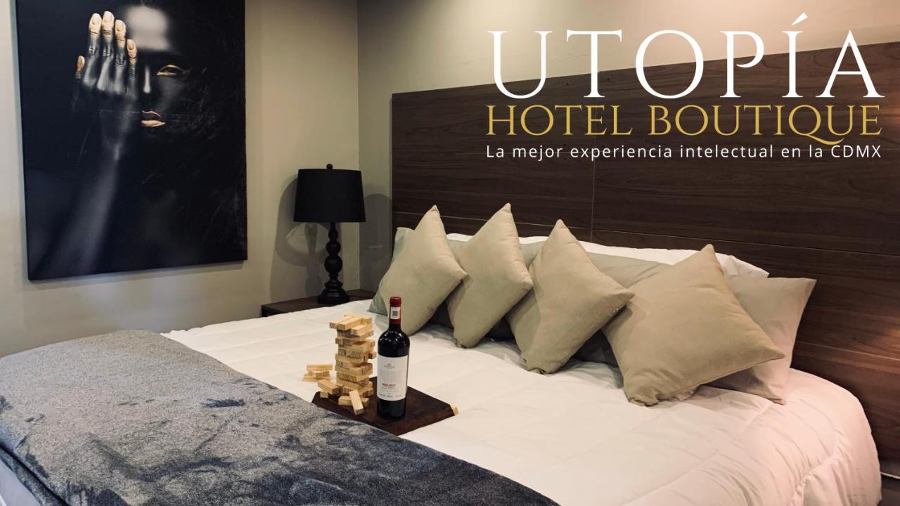 Utopia Hotel Boutique Мехико Экстерьер фото
