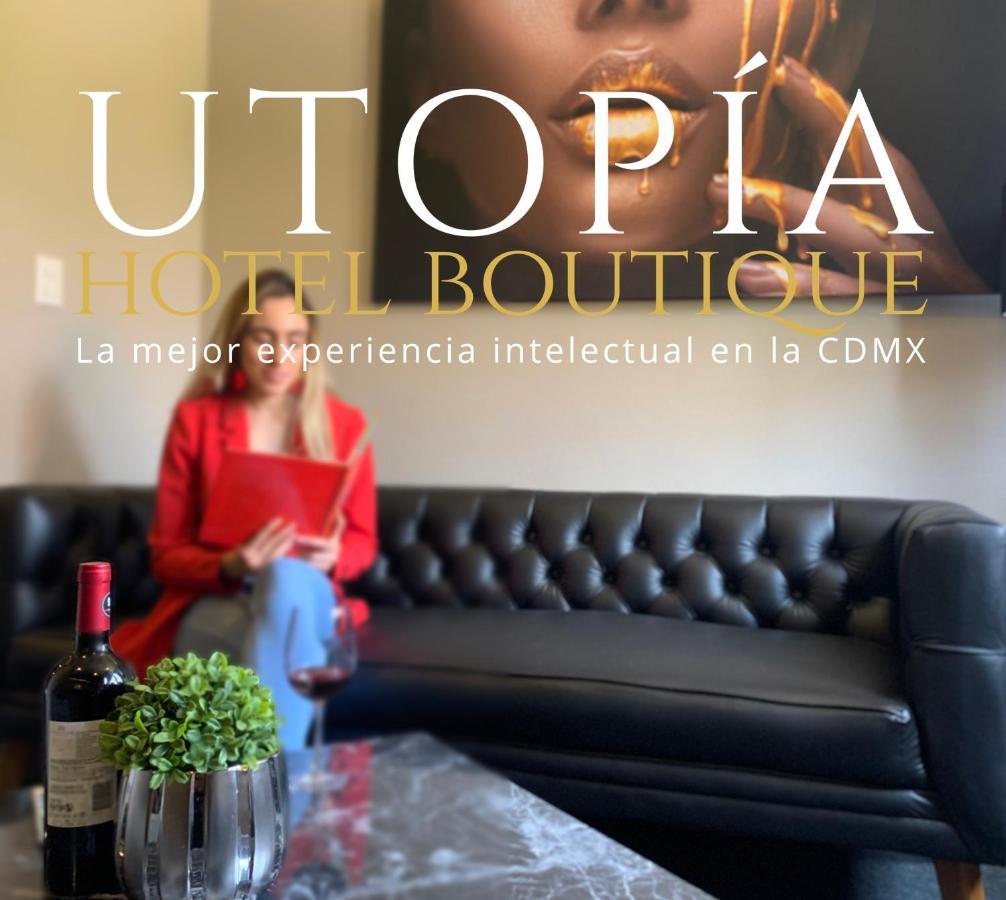 Utopia Hotel Boutique Мехико Экстерьер фото